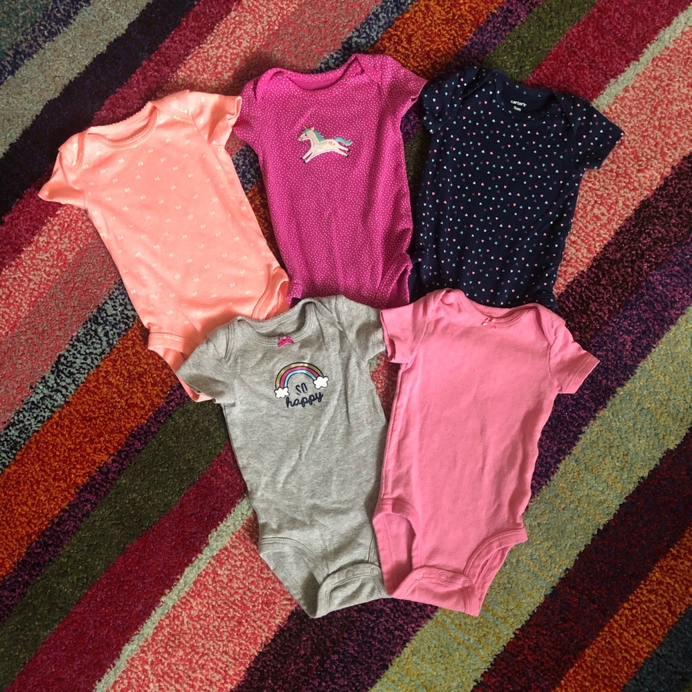 5 ONESIES BUNDLE